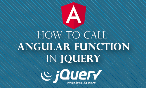 How to call angular function in jquery